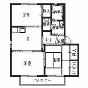 プラウシードⅠの間取り画像