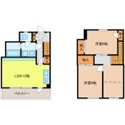 シャトー東山の間取り画像