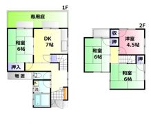 東原3丁目貸家の間取り画像