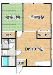 ストローハットJの間取り画像