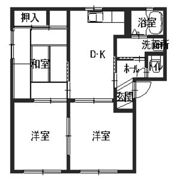 グリーンルーフの間取り画像