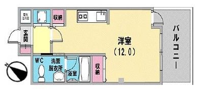 ForYou湊川公園の間取り画像