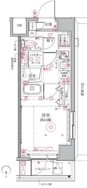 クレイシアIDZ鶴見ステーションサイトの間取り画像