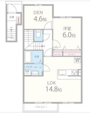 ルミエールマゴジVの間取り画像