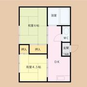 上水コーポラスの間取り画像