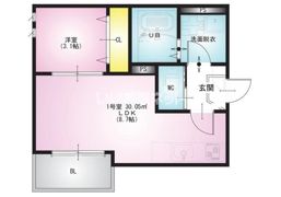 REGALEST 北越谷の間取り画像