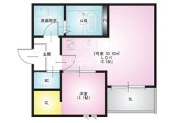 REGALEST 北越谷の間取り画像