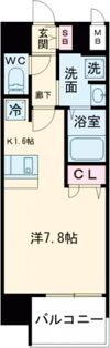 プレミアムコート神戸三宮の間取り画像