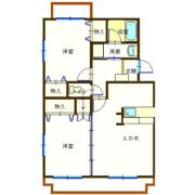アムール高田の間取り画像