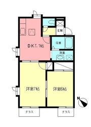 パークハイツの間取り画像