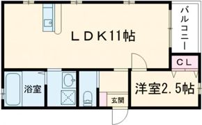 グランメリー池田木部の間取り画像