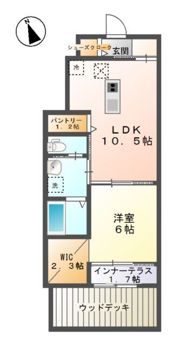 シエル・エトワールの間取り画像