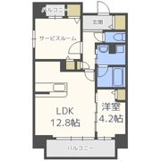 カスカータ高槻の間取り画像
