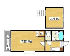 リファレンス企救丘Bの間取り画像