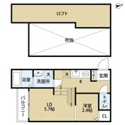 Dear Court K(ディアコートケーの間取り画像