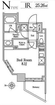 レジディア南品川Ⅱの間取り画像