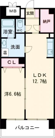 ソルティ517の間取り画像
