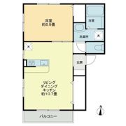 フォブール七佳の間取り画像