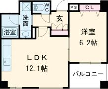 ドルフブランシュ・ブルーの間取り画像