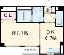 サンワプラザ福崎Sの間取り画像