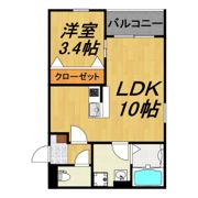 LECOCON四日市Ⅷの間取り画像