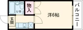 エイシン西八代の間取り画像
