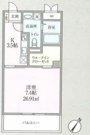 ラピスリーオの間取り画像