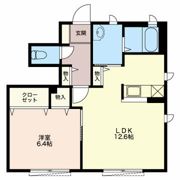 リバーハウス田中 Bの間取り画像