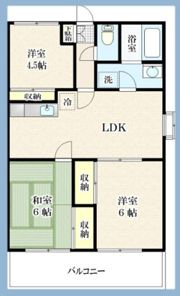 エクセルコートの間取り画像