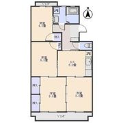 レジデンスホウショーの間取り画像