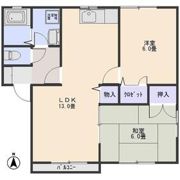 ミューチュアルLPⅡの間取り画像