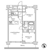 エミリブ鷺ノ宮の間取り画像