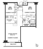 アーバンパーク溝の口の間取り画像