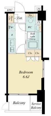 ブランシエスタ浦安の間取り画像
