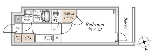 アンビックス・プリアの間取り画像