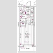 ガーラ・リバーサイド横濱南の間取り画像