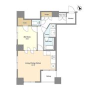 LaSante池田山の間取り画像