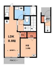 Charmantの間取り画像