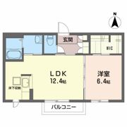 ソレアードIの間取り画像