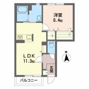 シャーメゾンカスケードIIIの間取り画像