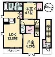 パルタージュ B棟の間取り画像