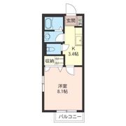 メイプルY．Sの間取り画像
