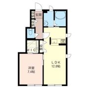 クールドリオン Bの間取り画像