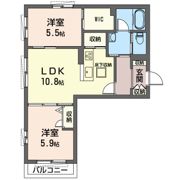 グランソレイユの間取り画像