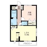 フォレスト弁天の間取り画像