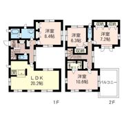 ウィステリア Jの間取り画像