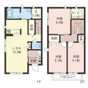 パームハウス Dの間取り画像