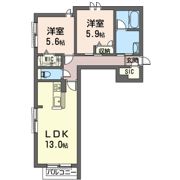 グリナージュの間取り画像