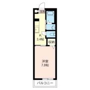 トレジャーKの間取り画像