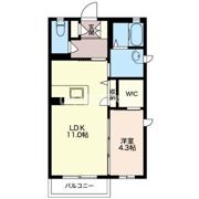 シャーメゾンAnge Bの間取り画像